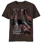 Amazing Spider-Man Downside Up Brown T-Shirt